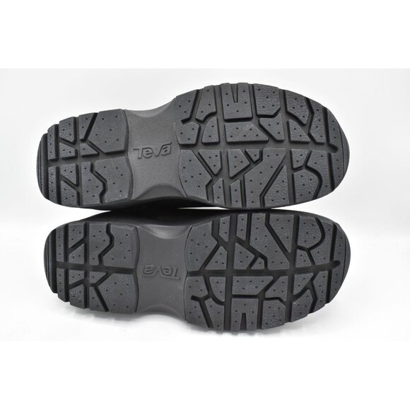 Teva Mens Size 12 Tusayan Black leather Pull On Water Resistant Chelsea Boots - Picture 6 of 12